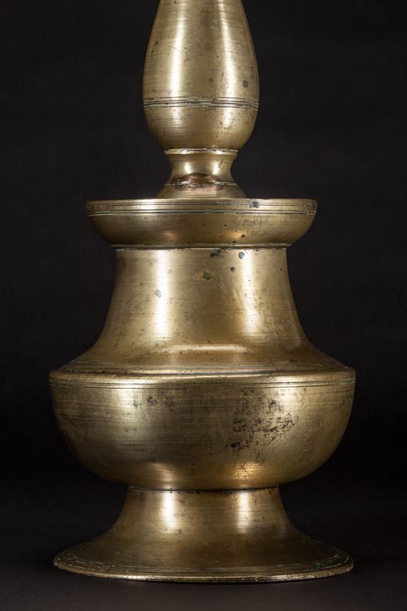 Ottoman Cast Bronze Candlestick | MasterArt